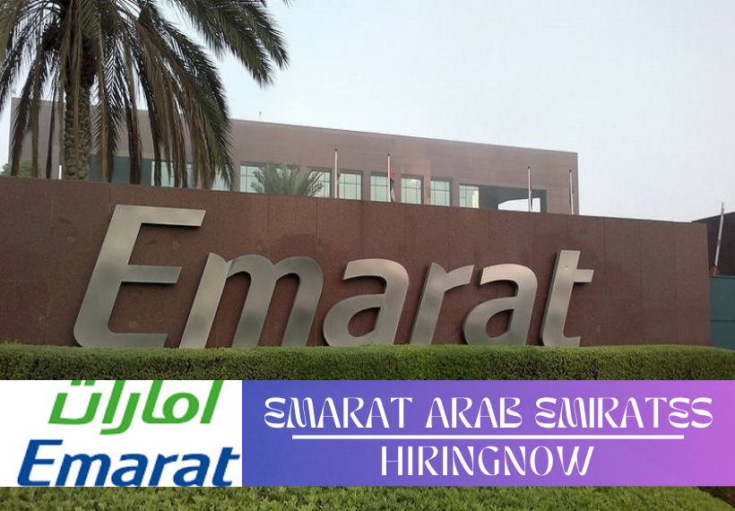 EMARAT Job Vacancies |Emarat UAE Career