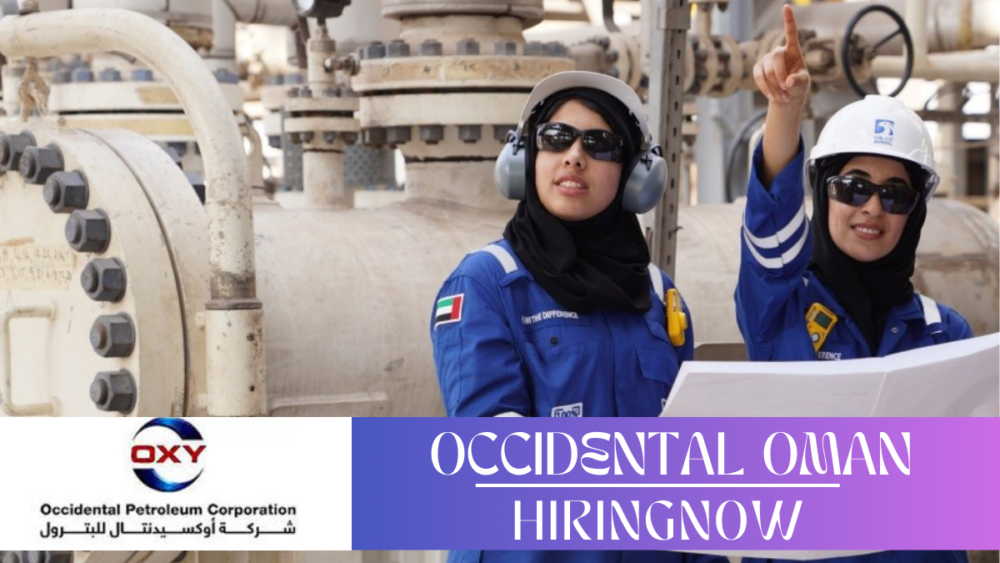 Occidental Of Oman Job Vacancies | OXY Career