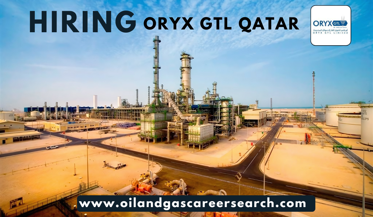 ORYX GTL Limited Job Openings |Qatar Career