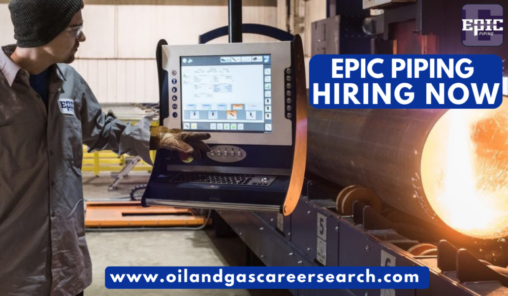 Epic Piping Job Vacancies