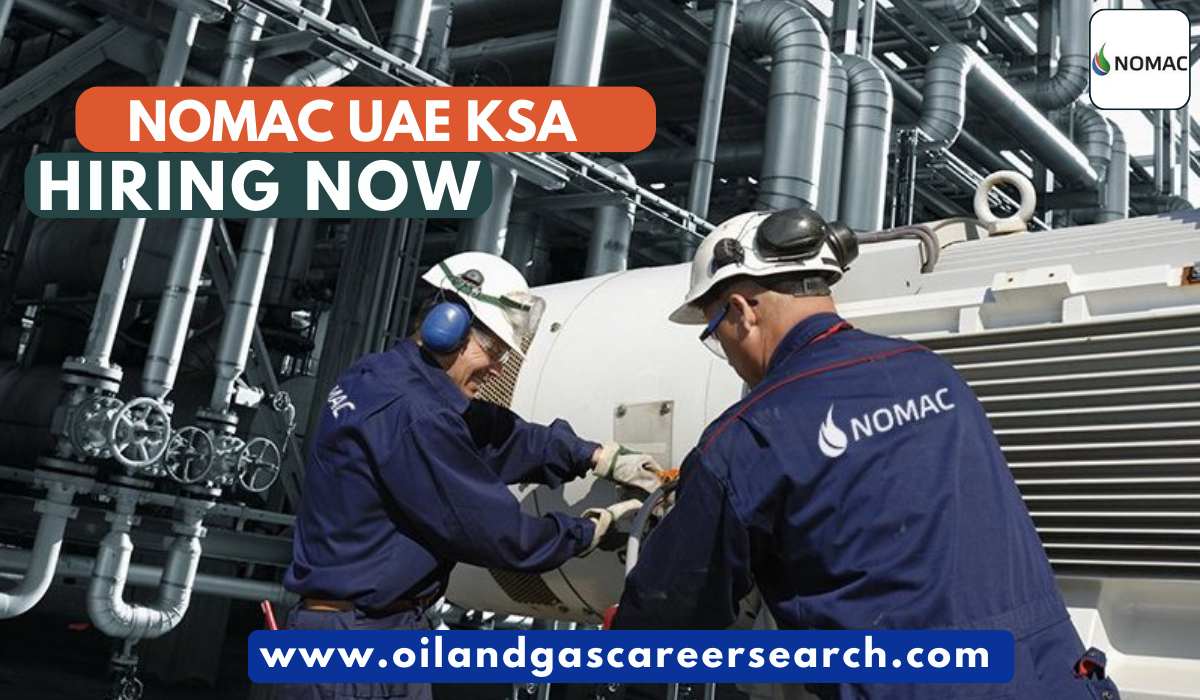 Nomac Job Vacancies |UAE-Oman-KSA Career