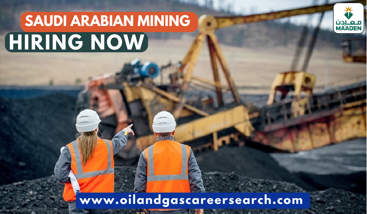 Saudi Arabian Mining Jobs | Saudi Arabia Career